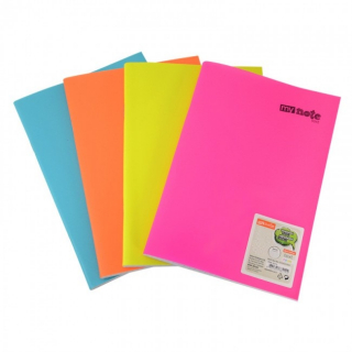 A4 Dikişli - Plastik Kapaklı Çizgili Defter