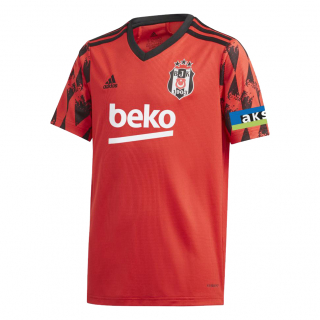 Adidas Beşiktaş JK 20/21 Çocuk Kırmızı Takım Forması